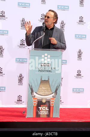 Carl and Rob Reiner Hand and Footprint Ceremony at the TCL Chinese Theater IMAX  Featuring: Billy Crystal Where: Los Angeles, California, United States When: 07 Apr 2017 Credit: Nicky Nelson/WENN.com Stock Photo