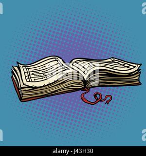 the old account book Stock Vector