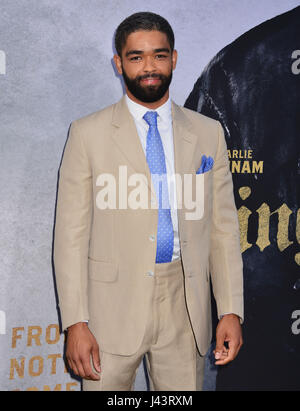 Los Angeles, USA. 08th May, 2017. Kingsley Ben-Adir 004 arrives at the King Arthur: Legend of the Sword Premiere at the TCL Chinese Theatre in Los Angeles. May 8, 2017. Credit: Tsuni/USA/Alamy Live News Stock Photo