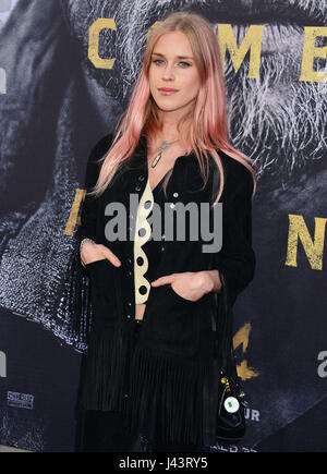 Los Angeles, USA. 08th May, 2017. Mary Charteris arrives at the King Arthur: Legend of the Sword Premiere at the TCL Chinese Theatre in Los Angeles. May 8, 2017. Credit: Tsuni/USA/Alamy Live News Stock Photo