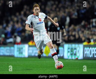 DEAN LEWINGTON OF MILTON KEYNE MILTON KEYNES DONS V CHELSEA STADIUM:MK MILTON KEYNES BUCKINGHAMSHIRE ENGLAND 31 January 2016 Stock Photo