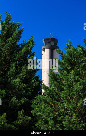 RDU Airport Air Traffic Control Tower Stock Photo