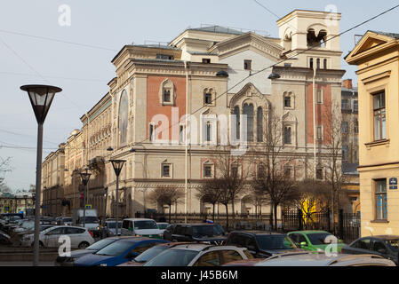 St. Petersburg State University of Film and Television, Pravda street, St. Petersburg, Russia. Stock Photo