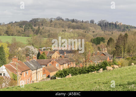 The small village of Knipton in the parish of Belvoir Leicestershire UK. Knipton is also located within the Vale of Belvoir. Belvoir Castle