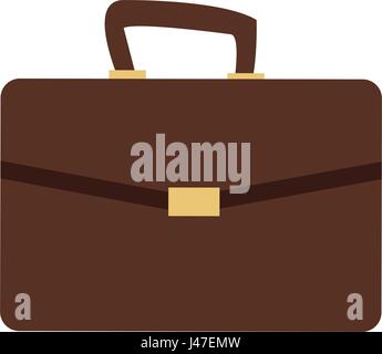 business portfolio bag accesorie documents Stock Vector