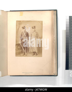 Officer. 1st Cavalry and Cavalryman, cir. 1908; winter parade unif (NYPL b14896507 120228) Stock Photo