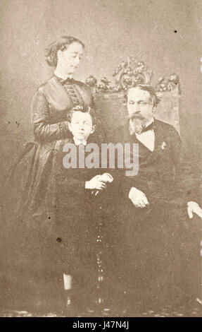 Napoleon III Family Stock Photo