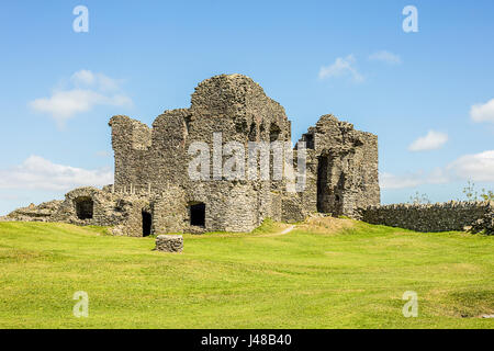 A View Of Kendal Castle Ruins Stock Photo