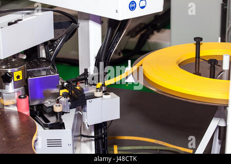 Edging machine Stock Photo