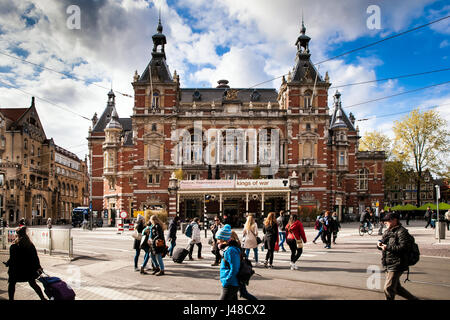 The Stadsschouwburg is the name of a theatre building at the Leidseplein in Amsterdam, Netherlands, former home of the National Ballet and Opera Stock Photo