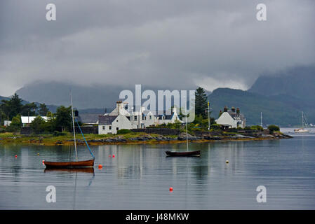 Plockton, Ross and Cromarty, Scotland, United Kingdom, Europe. Stock Photo