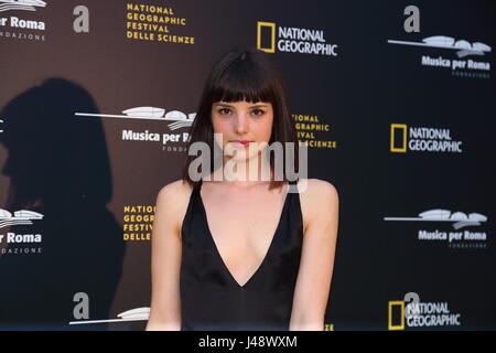 Rome, Italy. 10th May, 2017. Italian actress Federica Sabatini during photocall of the preview of the 'Genius: Einstein' TV series by National Geographic. Credit: PACIFIC PRESS/Alamy Live News Stock Photo