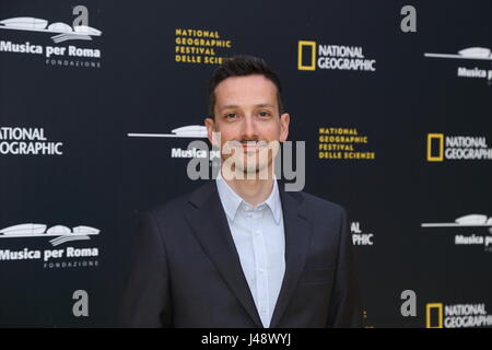 Rome, Italy. 10th May, 2017. Federico Fanti, primatologist. Credit: PACIFIC PRESS/Alamy Live News Stock Photo