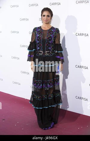 Madrid, Spain. 9th May, 2017. Elena Furiase attends the Carpisa stores presentation at the Italian Embassy on May 9, 2017 in Madrid, Spain. | Verwendung weltweit/picture alliance Credit: dpa/Alamy Live News Stock Photo