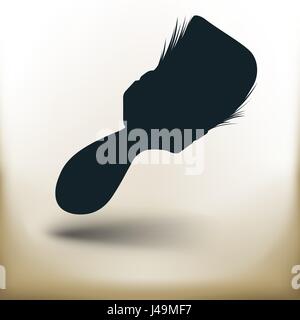 simple brush Stock Vector