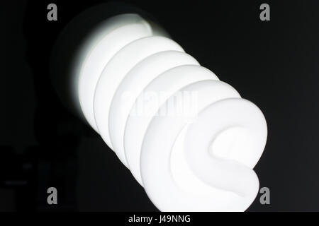 Professionale light set studio on black background Stock Photo