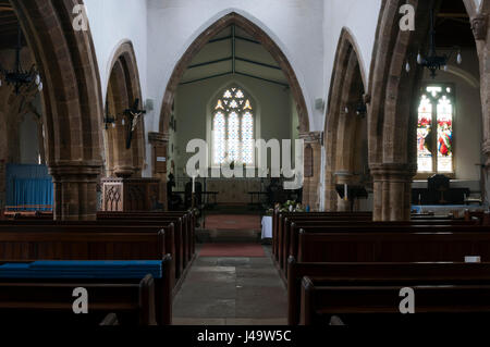 St Mary and All Saints Church, Holcot, Northamptonshire, England, UK Stock Photo