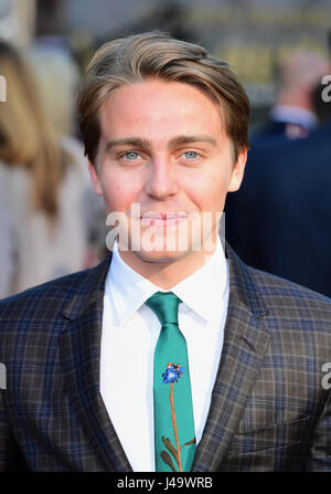 Barney Walsh arriving for the King Arthur European Premiere held at the Odeon Leicester Square, London. Stock Photo