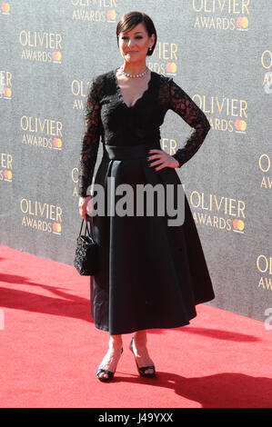 Ruthie Henshall attending the 2017 Olivier Awards, at the Royal Albert Hall in London.  Featuring: Ruthie Henshall Where: London, United Kingdom When: 09 Apr 2017 Credit: WENN.com Stock Photo