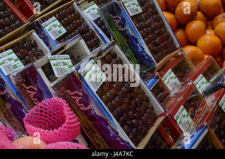 Hyperstar Supermarket at the biggest mall of Pakistan, Emporium Mall, Lahore, Pakistan Stock Photo