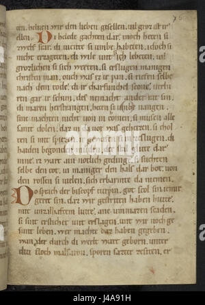 The 'Rolandslied' (Song of Roland) is a medieval epic poem. The ...