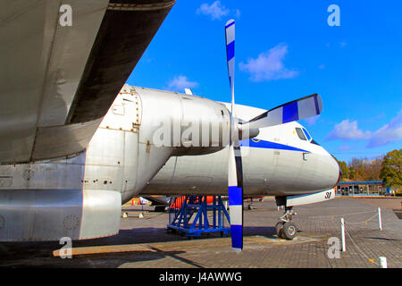 Air Nippon YS-11 Airliner displayed at Kakamigahara Aerospace Museum Gifu Japan Stock Photo