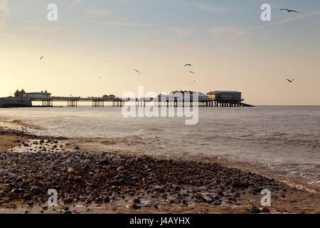 Cromer Pier on the North Norfolk coast England UK built in 1902 Stock Photo