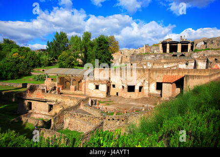 Ruins of Pompeii, Campania, Italy. Stock Photo