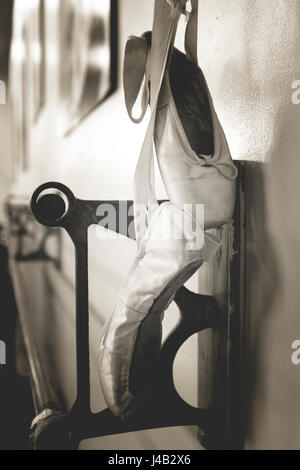 Ballet Slippers Stock Photo