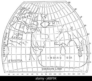 The *Ptolemy World Map* is an early and significant map drawn by the ...