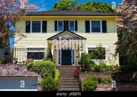 Classic craftsman house in Portland, Oregon Stock Photo