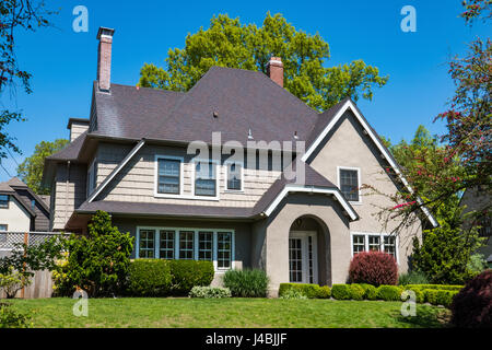 Classic craftsman house in Portland, Oregon Stock Photo