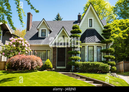 Classic craftsman house in Portland, Oregon Stock Photo