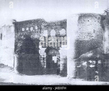 Porta Salaria, ancient gate in Rome, Italy Stock Photo - Alamy