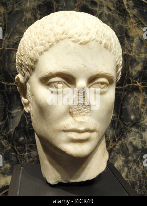 Antique sculpture of Roman Emperor Alexander the Great from Italy ...