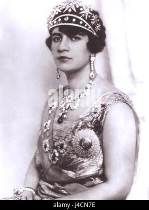 Queen Soraya Tarzi of Afghanistan cropped Stock Photo