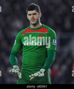 SOUTHAMPTON GOALKEEPER FRASER SOUTHAMPTON V ARSENAL ST MARY'S STADIUM SOUTHAMPTON ENGLAND 01 January 2015 Stock Photo