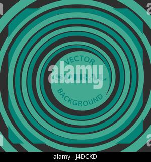Abstract spiral background. Stock Vector