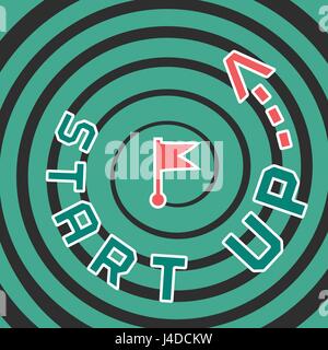 Start up business Stock Vector