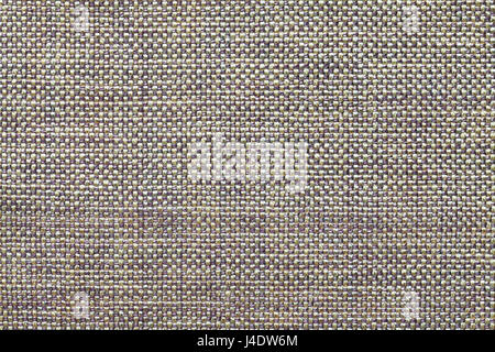 Light gray background with checkered pattern, closeup. Structure of the green fabric with natural texture. Cloth backdrop. Stock Photo