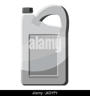 Engine oil icon, gray monochrome style Stock Vector