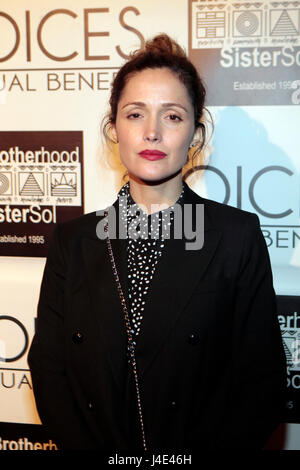 New York, USA. 11th May, 2017. Actress Rose Byrne attends the Brotherhood/Sister Sol Voices Annual Gala held at Gotham Hall on May 11, 2017 in New York City. Credit: MediaPunch Inc/Alamy Live News Stock Photo