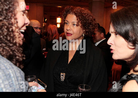 New York, USA. 11th May, 2017. Elizabeth Alexander attends the Brotherhood/Sister Sol Voices Annual Gala held at Gotham Hall on May 11, 2017 in New York City. Credit: MediaPunch Inc/Alamy Live News Stock Photo