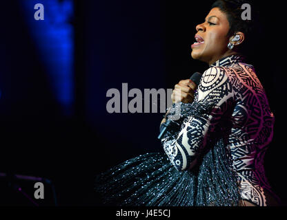 Hollywood, FL, USA. 11th May, 2017. Fantasia performs on stage at Hard Rock Live! in the Seminole Hard Rock Hotel & Casino on May 11, 2017 in Hollywood, Florida. Credit: Mpi10/Media Punch/Alamy Live News Stock Photo