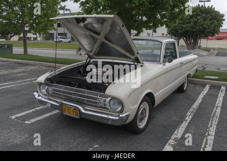 Torrance, USA - May 5 2017: Ford Ranchero on display during 12th Annual Edelbrock Car Show. Stock Photo