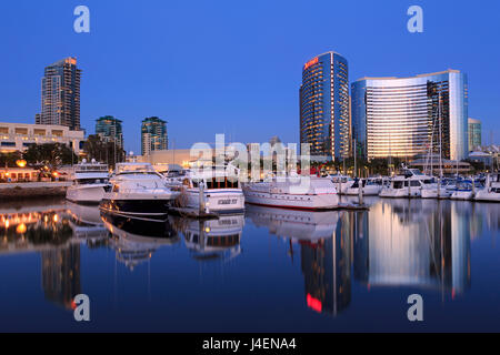 Embarcadero Marina, San Diego, California, United States of America, North America Stock Photo