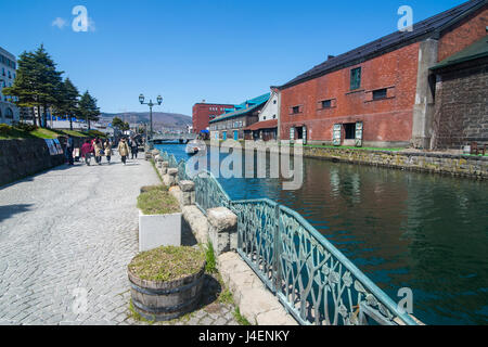 Otaru canal, Otaru, Hokkaido, Japan, Asia Stock Photo