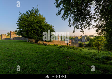 Kells Priory, County Kilkenny, Leinster, Republic of Ireland, Europe Stock Photo