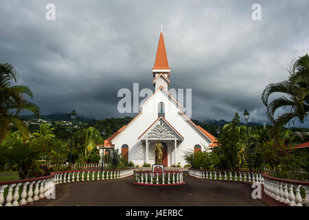 Tahiti, Society Islands, French Polynesia, Pacific Stock Photo