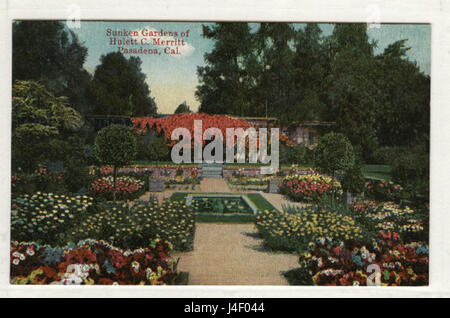 Hulett Merritt gardens in Pasadena  California Stock Photo